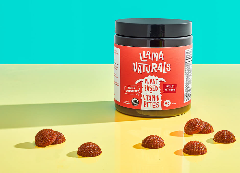 مولتی ویتامین Llama Naturals Plant-Based